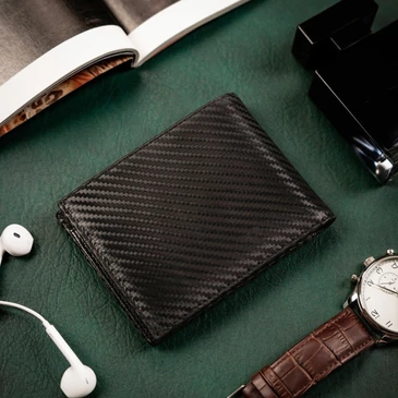 Peterson Valódi bőr Pénztárca RFID védelemmel