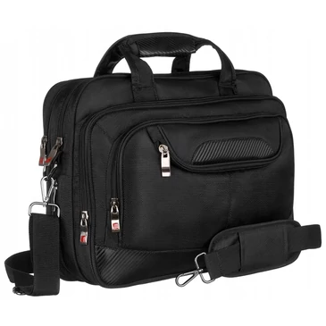 Bővíthető laptoptartó aktatáska