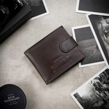 Wild Valódi bőr Pénztárca