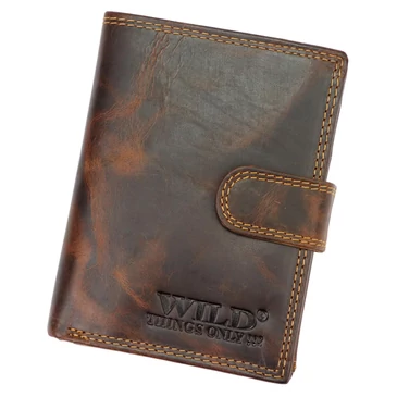 Wild Valódi bőr Pénztárca