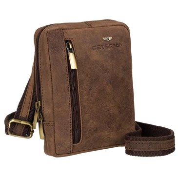 Peterson Valódi bőr Válltáska