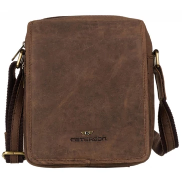 Peterson Valódi bőr Válltáska