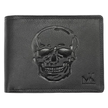 Money Kepper Valódi bőr motoros Pénztárca RFID rendszerrel