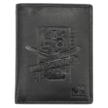 Money Kepper Valódi bőr motoros Pénztárca RFID rendszerrel