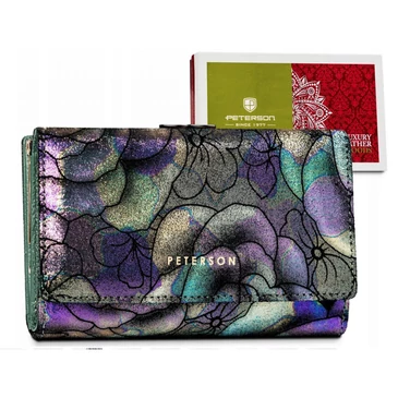 Peterson Valódi bőr Pénztárca