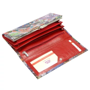 Pillangós Valódi bőr Pénztárca