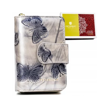 Peterson Valódi bőr Pénztárca