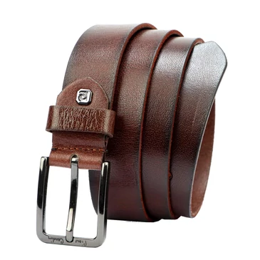 Pierre Cardin Valódi bőr Öv camel-1 cm