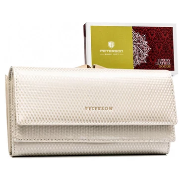 Peterson Valódi bőr Pénztárca