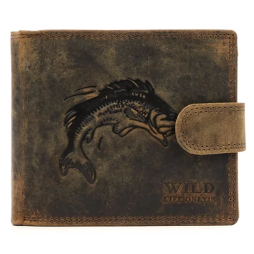Wild Valódi bőr Pénztárca