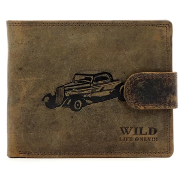 Wild Valódi bőr Pénztárca