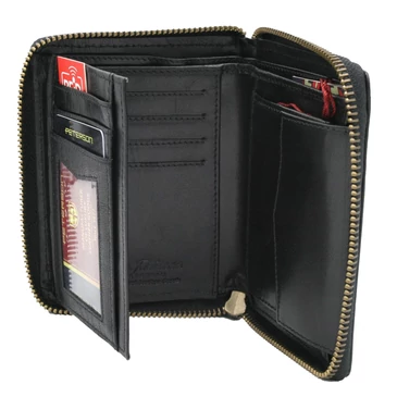 Peterson Valódi bőr Pénztárca