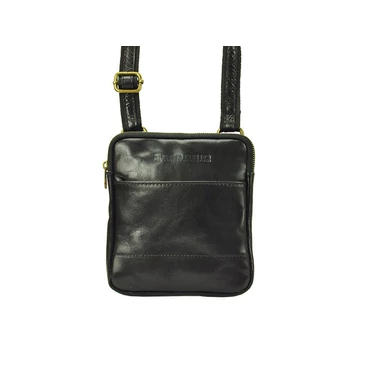 Selyemfényű  Valódi bőr oldaltáska