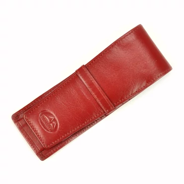 EL FORREST Valódi bőr Tolltartó piros színben