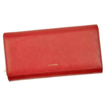 PATRIZIA Valódi bőr Pénztárca RFID védelemmel sok kártyatartóval