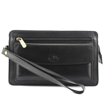 EL FORREST Valódi bőr autóstáska mobiltartós