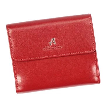 Piros színű Valódi bőr Pénztárca
