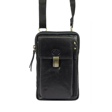 EL FORREST Valódi bőr férfi oldaltáska