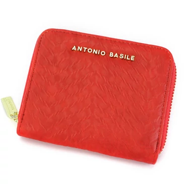 Különleges piros színű  Ecopelle Pénztárca