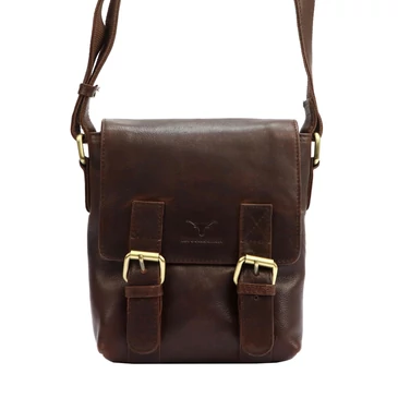 Money Kepper Valódi bőr Válltáska