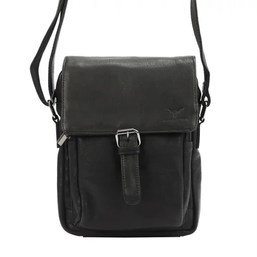 Money Kepper Valódi bőr Válltáska