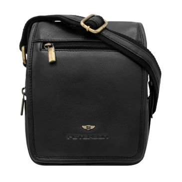  Valódi bőr Férfi Válltáska