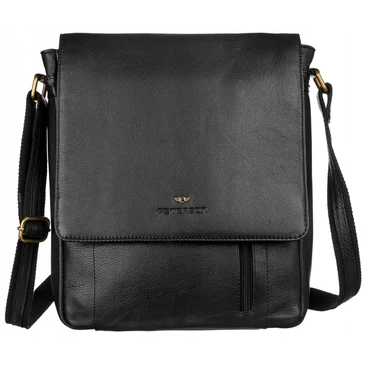 Peterson Valódi bőr Férfi Válltáska