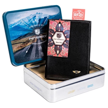 Peterson Valódi bőr Pénztárca