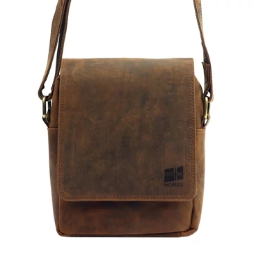 Nordee Valódi bőr férfi Válltáska