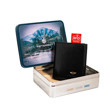 Peterson Valódi bőr Pénztárca