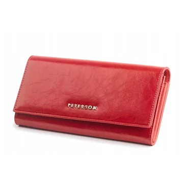 Peterson Valódi bőr Pénztárca