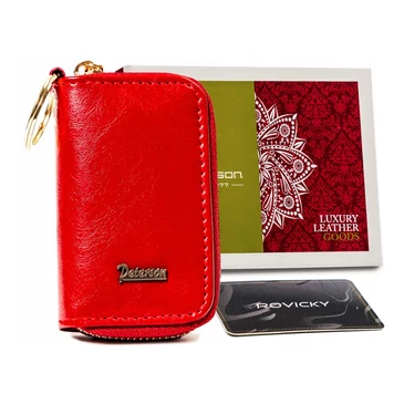 Peterson Valódi bőr Kulcstartó