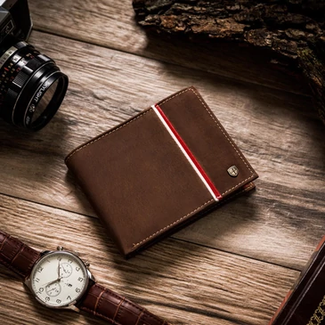 Peterson Valódi bőr Pénztárca