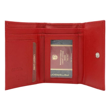 Peterson Valódi bőr Pénztárca