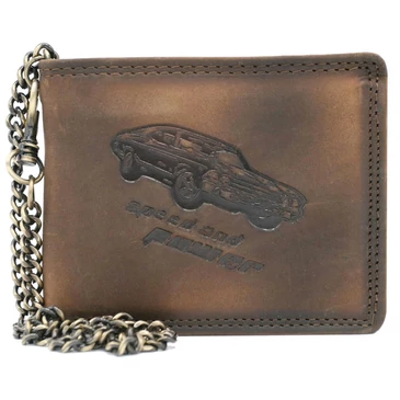 Autós Valódi bőr Pénztárca