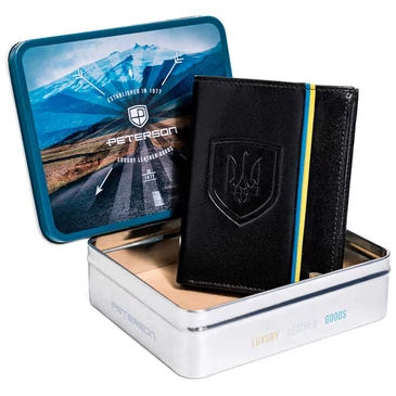 Peterson Valódi bőr Pénztárca