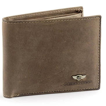 Peterson Valódi bőr Pénztárca