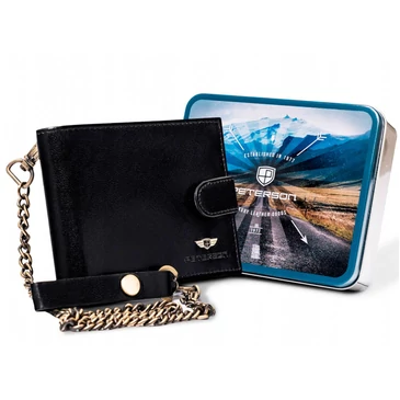 Peterson Valódi bőr Pénztárca