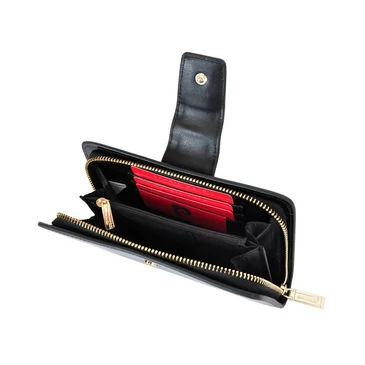Pierre Cardin Valódi bőr Pénztárca SötétpirosPiros színben