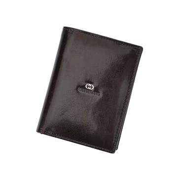 Cefirutti Valódi bőr Férfi Pénztárca sötétbarna színben