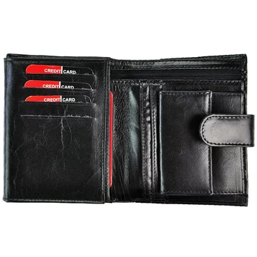 Ronaldo Sokrekeszes Valódi bőr Pénztárca