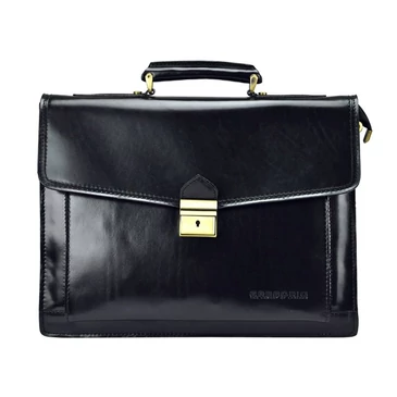 Gregorio Valódi bőr Aktatáska