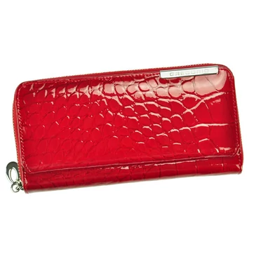 Piros Bőr Pénztárca