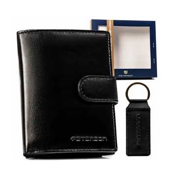 Peterson Férfi pénztárca és kulcstartó ajándékcsomag
