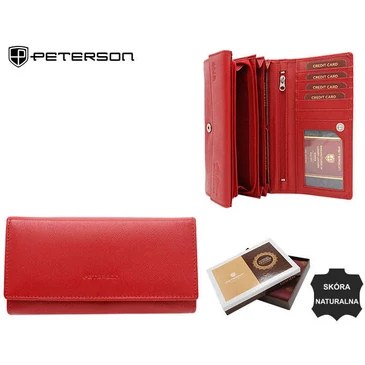 Piros Női pénztárca