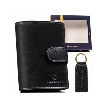 Peterson Férfi pénztárca és kulcstartó ajándékcsomag