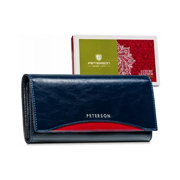 Valódi bőr Elegáns Női pénztárca