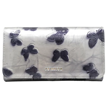 Pillangós Női pénztárca piros színben