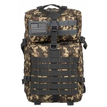 Sokzsebes Katonai, vízálló utazó hátizsák