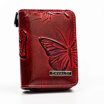 4U Cavaldi Valódi bőr kisméretű Női pénztárca